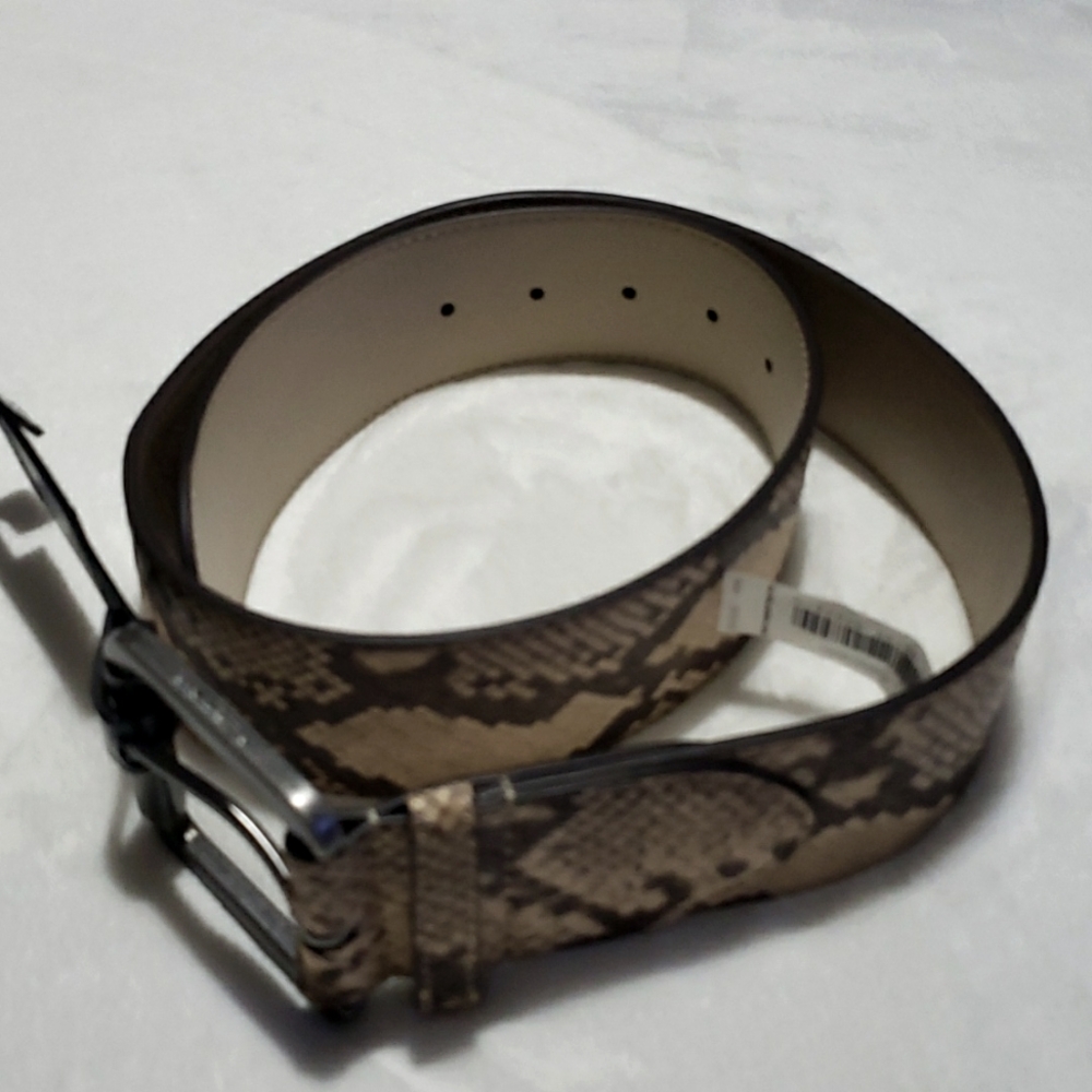 Lauren Ralph Lauren Faux Snakeskin Belt.  Size‎ S